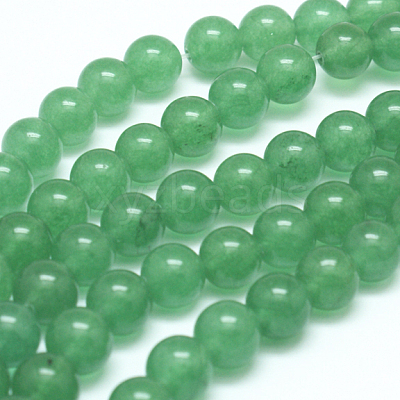 Natural Malaysia Jade Bead Strands G-F342-04-6mm-1