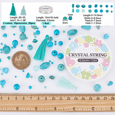 DIY Stone Bracelet Making Kit DIY-NB0009-30-1
