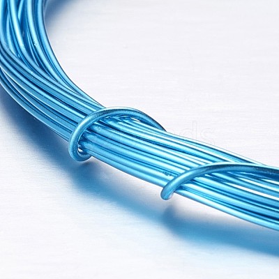 Round Aluminum Craft Wire AW-D009-2mm-5m-16-1