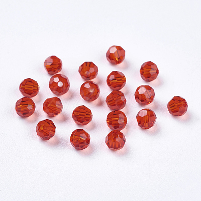 Imitation Austrian Crystal Beads SWAR-F021-4mm-227-1