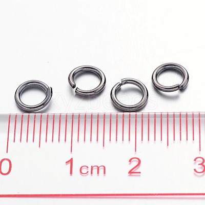 Brass Open Jump Rings JRC6MM-B-1