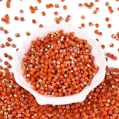 FGB Opaque Colours Glass Seed Beads SEED-Q040-07A-A03-1