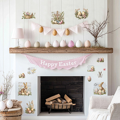 3 Sheets 3 Styles PVC Waterproof Decorative Stickers DIY-WH0404-593-1