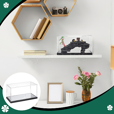 Organic Plastic High Penetration Plate and Bottom Late PVC Expansion Sheet Storag Box AJEW-WH0650-43B-1