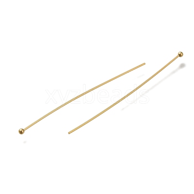 Brass Ball Head Pins KK-H502-03G-G-1