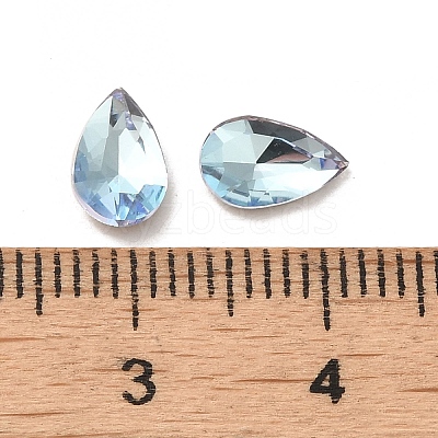 Glass Rhinestone Cabochons RGLA-P037-11A-D202-1