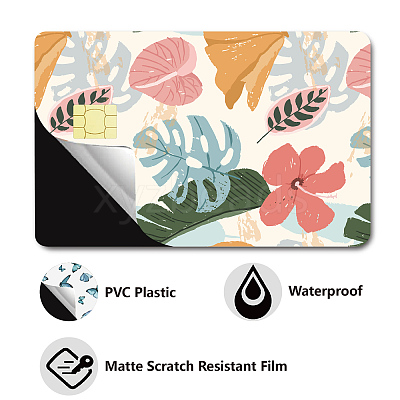 PVC Plastic Waterproof Card Stickers DIY-WH0432-072-1