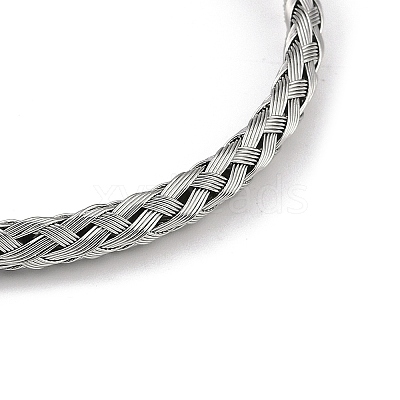 Adjustable Vacuum Plating 304 Stainless Steel Bangles BJEW-F476-01P-1