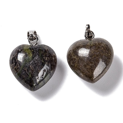 Synthetic Black Stone Pendants G-I311-A05-1
