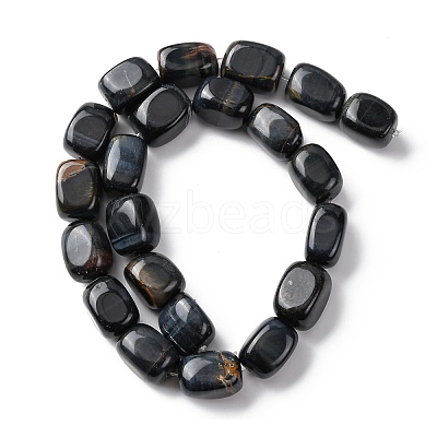 Natural Blue Tiger Eye Beads Strands G-H331-B01-1