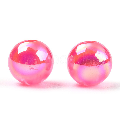 Transparent Acrylic Beads MACR-T046-01E-16-1