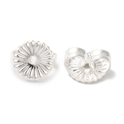 Brass Earring Nuts KK-K383-25B-S-1