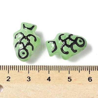 Baking Paint Glass Enamel Beads BLOW-D300-04E-1
