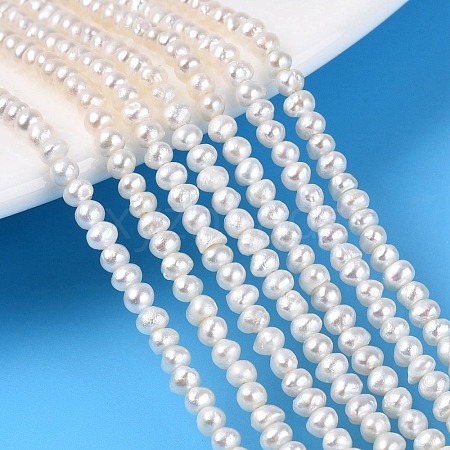 Natural Baroque Keshi Pearl Cultured Freshwater Pearl Beads Strands X-PEAR-N013-02J-1