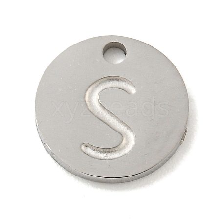 Non-Tarnish 304 Stainless Steel Pendants FIND-M017-02P-S-1