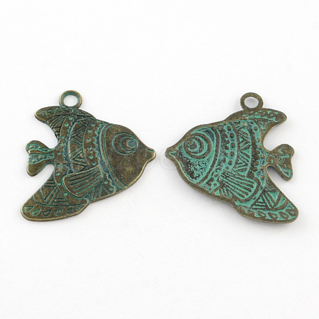 Zinc Alloy Pendants PALLOY-R065-050-FF-1