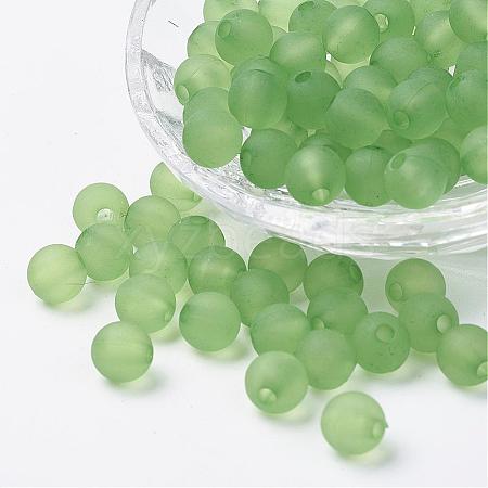 Transparent Acrylic Beads PL582-C67-1