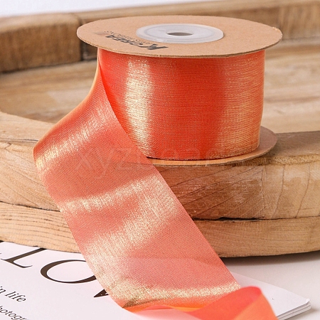 Polyester Ribbon for DIY Craft Gift Bouquet Wrapping Bow Making PW-WG8ABFF-17-1