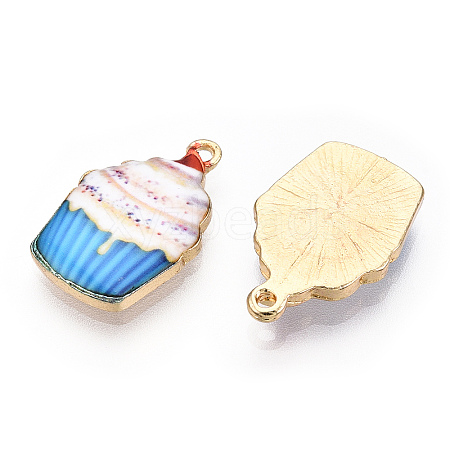 Printed Alloy Pendants ENAM-N056-202A-1