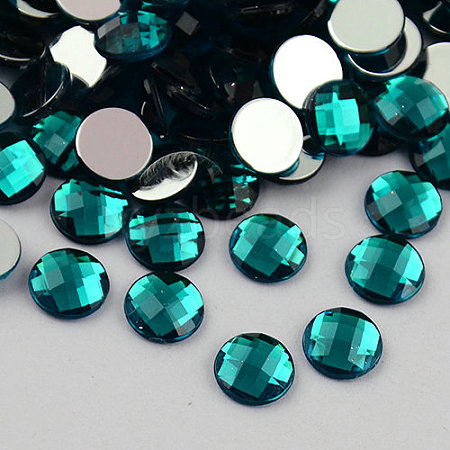 Taiwan Acrylic Rhinestone Cabochons ACRT-M005-20mm-39-1