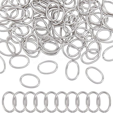 Unicraftale 304 Stainless Steel Jump Rings STAS-UN0006-37E-1