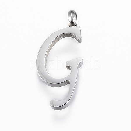 304 Stainless Steel Pendants STAS-F129-G-P-1