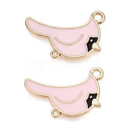 Alloy Enamel Connector Charms PALLOY-Q467-01G-02-1