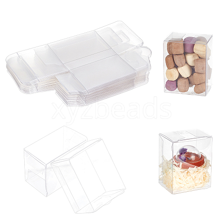 Transparent Plastic Gift Boxes CON-WH0086-045-1