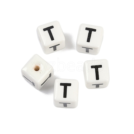 Porcelain Beads PORC-R003-08T-1