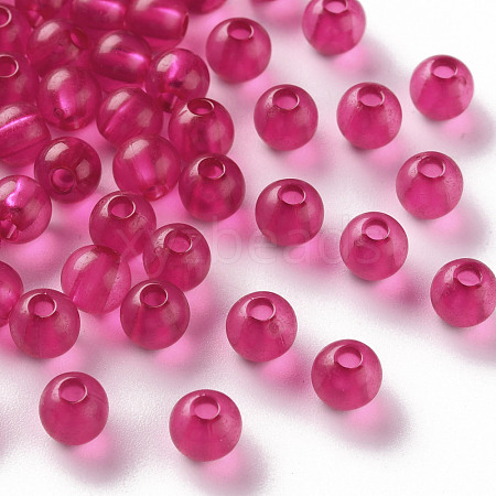 Transparent Acrylic Beads MACR-S370-A6mm-706-1