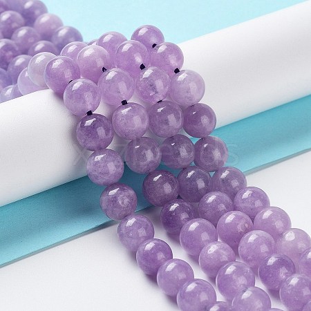 Dyed Natural Malaysia Jade Beads Strands G-G021-02B-05-1