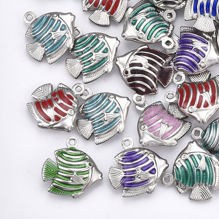 304 Stainless Steel Pendants STAS-T039-04A-1