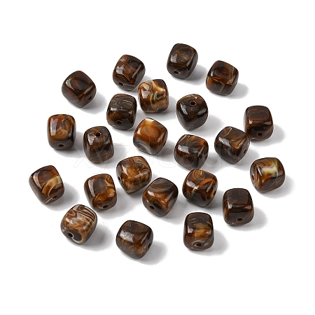 Opaque Acrylic Beads X-OACR-D320-01J-1