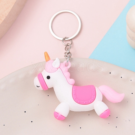 PVC Plastic Keychain PW-WGB4F0C-02-1