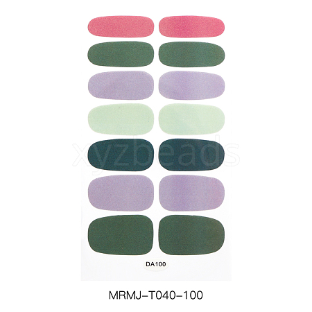 Full Cover Nail Art Stickers MRMJ-T040-100-1