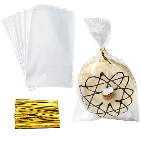100Pcs OPP Plastic Bags OPP-SP0001-04A-1