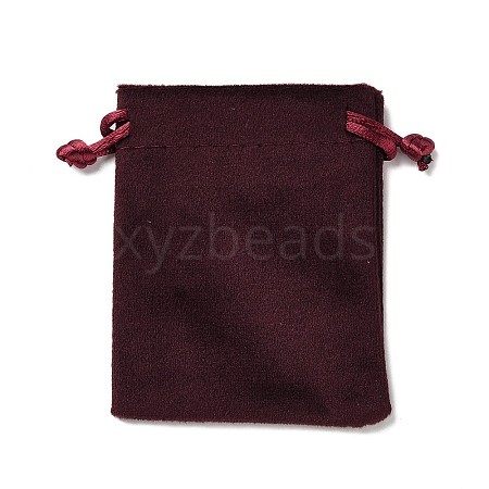 Velvet Jewelry Drawstring Storage Pouches ABAG-P013-02A-04-1