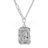 304 Stainless Steel Pendant Necklaces PM9319-2-1