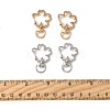 40Pcs 2 Colors Alloy Swivel Snap Hook Clasps FIND-FS0004-73D-5