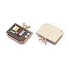 Alloy Enamel Pendants ENAM-T020-74-2