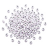 Yilisi 500Pcs Acrylic Horizontal Hole Letter Beads OACR-YS0001-03I-2