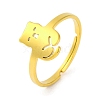 201 Stainless Steel Adjustable Ring for Women RJEW-D082-02E-1