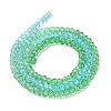 Transparent Painted Glass Beads Strands LS-DGLA-A034-T2mm-A17-5