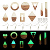DIY Geometry Earring Making Kit DIY-TA0005-74-1