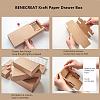 Kraft Paper Folding Box CON-WH0010-01D-C-4