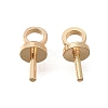 Brass Cup Pearl Peg Bails Pin Pendants KK-H506-10A-KCG-1