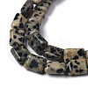 Natural Dalmatian Jasper Beads Strands G-Z006-B08-2