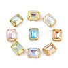 Brass Glass Rhinestone Sew on Rhinestones RGLA-U001-08G-02-1