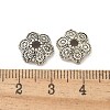 Tibetan Style Alloy Beads TIBE-P003-53AS-2