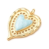 Brass Pendants KK-CBA2F11-14G-03-2